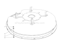 Wet Grass Bagging Kit No. 38-5730 Diagram and Parts List for 56176 1000001-1999999 - 1991 Toro Lawn Tractor