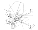 Brake & Clutch Assembly Diagram and Parts List for 56177 1000001-1999999 - 1991 Toro Lawn Tractor