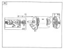 Starter-Briggs & Stratton No. 286707-0119-01 Diagram and Parts List for 56177 1000001-1999999 - 1991 Toro Lawn Tractor