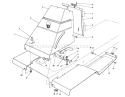 Front Tower Assembly Diagram and Parts List for 56177 1000001-1999999 - 1991 Toro Lawn Tractor