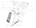 Blade Clutch And Steering Wheel Assembly Diagram and Parts List for 56180 3000001-3999999 - 1973 Toro Lawn Tractor