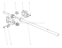 Differential Assembly Diagram and Parts List for 56180 3000001-3999999 - 1973 Toro Lawn Tractor