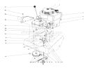 Engine Assembly Diagram and Parts List for 56180 3000001-3999999 - 1973 Toro Lawn Tractor