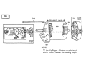 Starter-Briggs & Stratton No. 256707-0130-01 Diagram and Parts List for 56190 1000001-1999999 - 1991 Toro Lawn Tractor