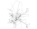 Brake & Clutch Assembly Diagram and Parts List for 56185 1000001-1999999 - 1991 Toro Lawn Tractor