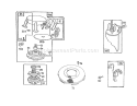Rewind-Briggs & Stratton No. 286707-0119-01 Diagram and Parts List for 56185 1000001-1999999 - 1991 Toro Lawn Tractor