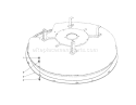 Wet Grass Bagging Kit No. 38-5730 Diagram and Parts List for 56185 1000001-1999999 - 1991 Toro Lawn Tractor