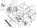 Front Axle Assembly Diagram and Parts List for 56195 2000001-2999999 - 1992 Toro Lawn Tractor