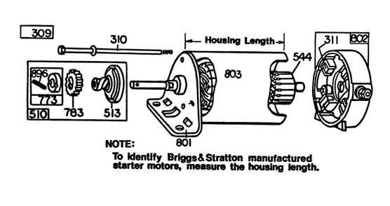Engine Briggs & Stratton Model No. 191707-2132-01 Diagram and Parts List for 56145 5000001 - 5999999 Toro Lawn Tractor