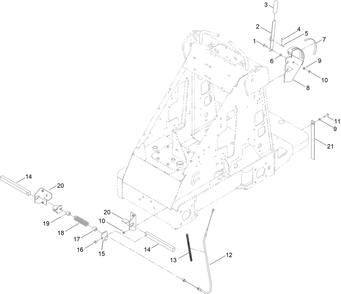 Part Location Diagram of 139-7731 Toro Strap, Static
