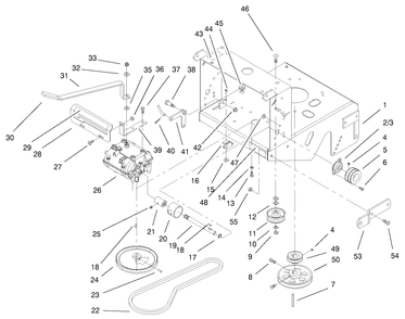 Part Location Diagram of E513152 Toro DISCONTINUED
