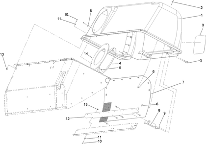 Part Location Diagram of 103-0376 Toro Plate-Latch, Reinforcement