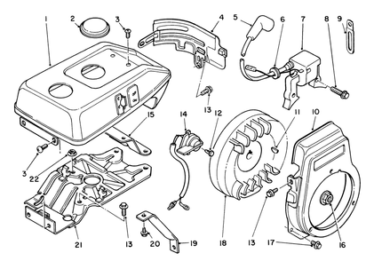 Part Location Diagram of 53-0890 Toro Rivet-Switch