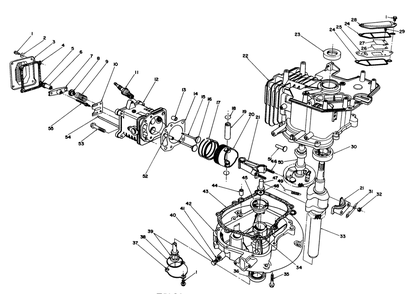 Engine Assembly (Continued) (Model No. Vmh7) Diagram and Parts List for 20620 8000001 - 8999999 Toro Lawn Mower