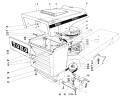 Part Location Diagram of 7-8000 Toro Panel Grille