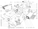 905 And 910 Frame Assembly Diagram and Parts List for 57051 9000001-9999999 - 1969 Toro Lawn Tractor