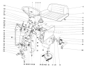 Part Location Diagram of 7-5200 Toro Decal Shift Pattern
