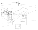 Electrical Diagram (electric Start Only) Diagram and Parts List for 57054 0000001-0999999 - 1970 Toro Lawn Tractor