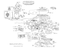 Engine Model Series 130905 (electric) Diagram and Parts List for 57054 0000001-0999999 - 1970 Toro Lawn Tractor