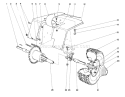 Rear Axle Assembly Diagram and Parts List for 57077 1000001-1999999 - 1971 Toro Lawn Mower