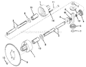Part Location Diagram of 780096 Tecumseh Washer Thrust