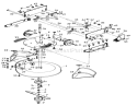 Mower Attachment Parts List Diagram and Parts List for 57201 8000001-8999999 - 1968 Toro Lawn Mower