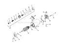 Part Location Diagram of 32842 Tecumseh End Cap Assembly, Commutator