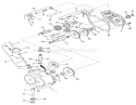 Model 352 Transmission Tecumseh Diagram and Parts List for 57222 1000001-1999999 - 1971 Toro Lawn Mower