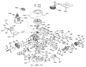 Engine V70-125130 (electric) Diagram and Parts List for 57222 1000001-1999999 - 1971 Toro Lawn Mower