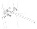 Part Location Diagram of 2119-539 Toro Long Shaft
