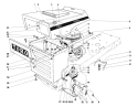 Part Location Diagram of 221-421 Toro Engine (Model 57131)