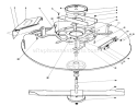 Part Location Diagram of 39-5780 Toro Cutter Deck