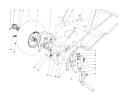 Front Axle Assembly Diagram and Parts List for 57300 7000001-7999999 - 1977 Toro Lawn Mower