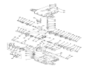 Peerless Transaxle Model 801 Diagram and Parts List for 57300 7000001-7999999 - 1977 Toro Lawn Mower