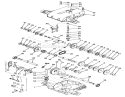 Peerless Transaxle Diagram and Parts List for 57354 6000001-6999999 - 1986 Toro Lawn Tractor