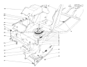 Clutch & Actuator Assembly Diagram and Parts List for 57356 1000001-1999999 - 1981 Toro Lawn Tractor
