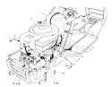Engine Assembly Diagram and Parts List for 57356 1000001-1999999 - 1981 Toro Lawn Tractor