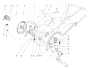 Front Axle Assembly Diagram and Parts List for 57356 1000001-1999999 - 1981 Toro Lawn Tractor