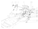 Shift & Clutch Assembly Diagram and Parts List for 57356 1000001-1999999 - 1981 Toro Lawn Tractor