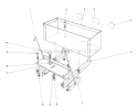 36" Snowthrower Weight Box Assembly Model 59138 Diagram and Parts List for 57356 1000001-1999999 - 1981 Toro Lawn Tractor
