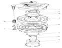 Clutch Assembly No. 44-0770 Diagram and Parts List for 57356 3000001-3999999 - 1983 Toro Lawn Tractor
