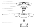 Spindle Assembly (39-5890) Diagram and Parts List for 57356 3000001-3999999 - 1983 Toro Lawn Tractor