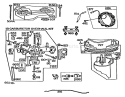 Engine Diagram and Parts List for 57356 3000001-3999999 - 1983 Toro Lawn Tractor