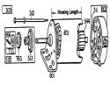 Page I Diagram and Parts List for 57356 3000001-3999999 - 1983 Toro Lawn Tractor