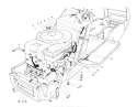Engine Assembly Diagram and Parts List for 57357 5000001-5999999 - 1985 Toro Lawn Tractor