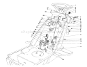 Steering Wheel & Dash Assembly Diagram and Parts List for 57357 5000001-5999999 - 1985 Toro Lawn Tractor