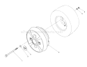 Wheel Weight Kit Model No. 59159 Diagram and Parts List for 57357 5000001-5999999 - 1985 Toro Lawn Tractor