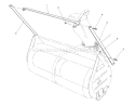 Drift Breaker Assembly No. 20-0650 Diagram and Parts List for 57357 5000001-5999999 - 1985 Toro Lawn Tractor