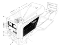 Hood Assembly Model 57360 Diagram and Parts List for 57300 0000001-0999999 - 1980 Toro Lawn Mower
