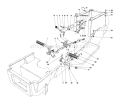 Brake & Clutch Pedal Assembly Diagram and Parts List for 57300 0000001-0999999 - 1980 Toro Lawn Mower